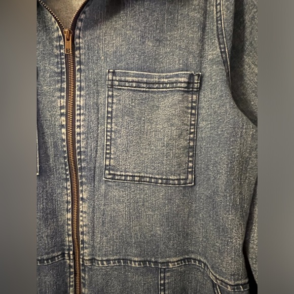 Wild Fable Denim Jumpsuit Size XL - Picture 3 of 6